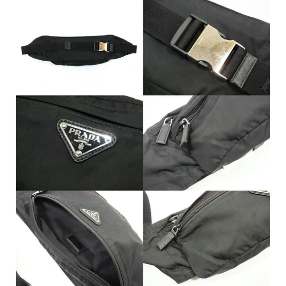 Prada Black Montana Bag Waist - Picture 1 of 2